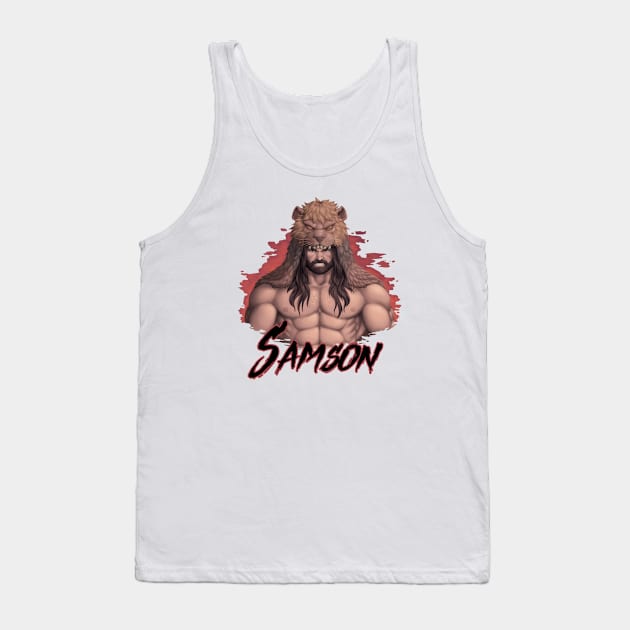 Samson Tank Top by Millionaire Merch